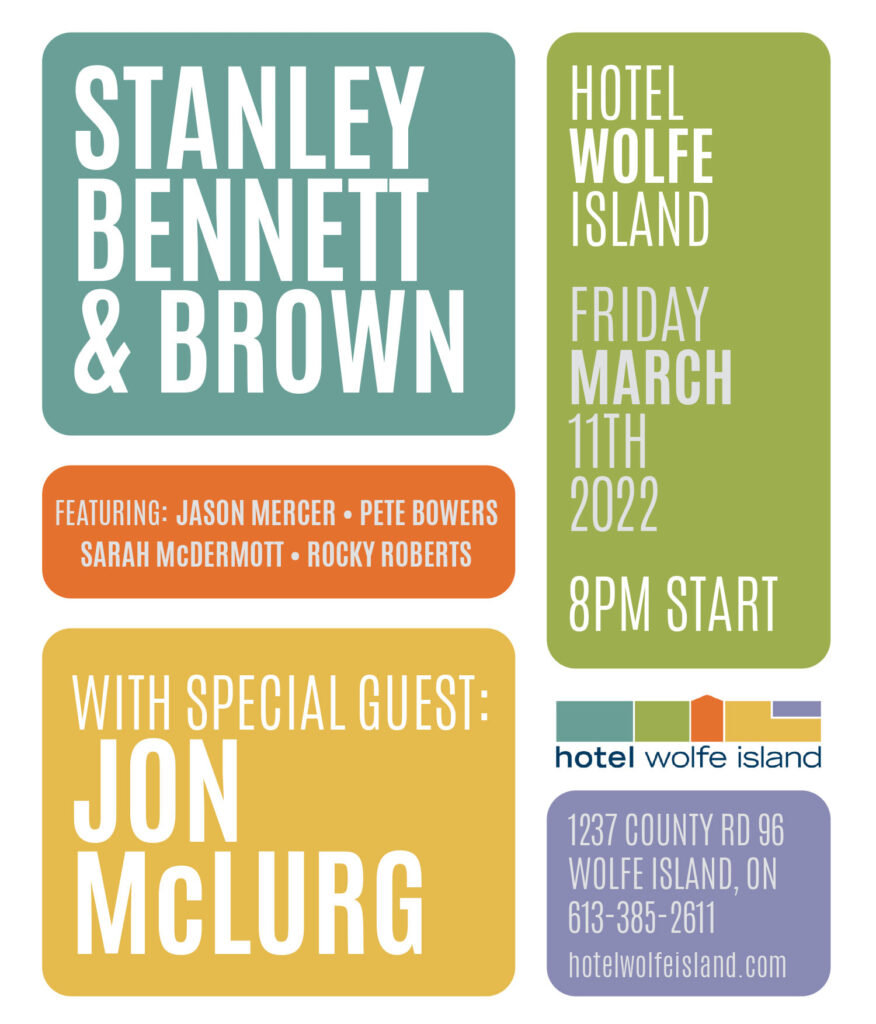 Stanley Bennett & Brown with Jon McLurg