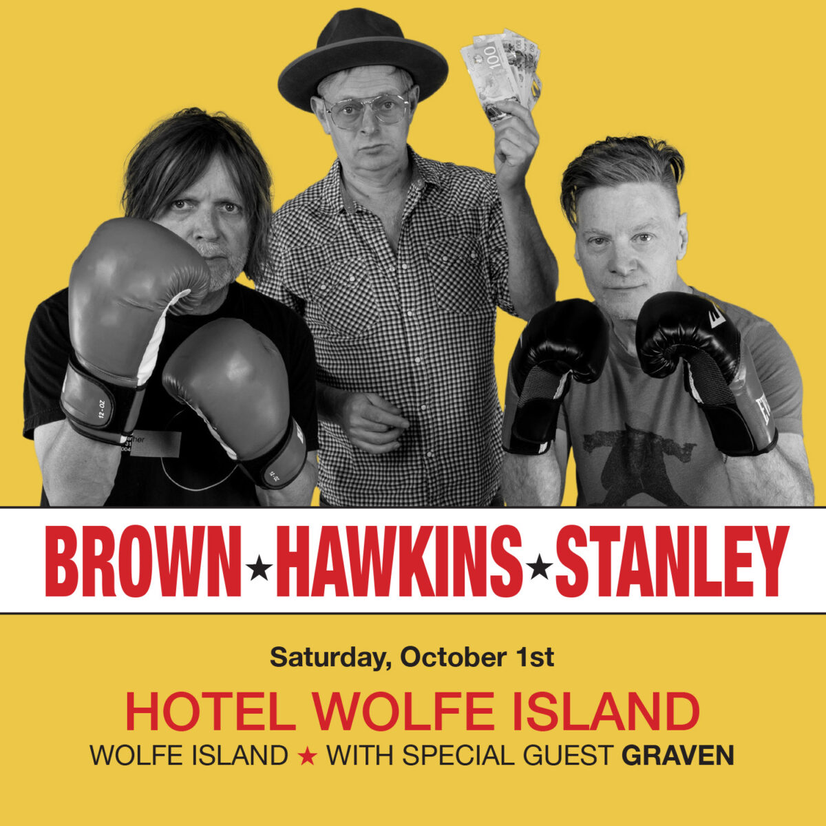 Stephen Stanley, Ron Hawkins, Hugh Christopher Brown, with Graven