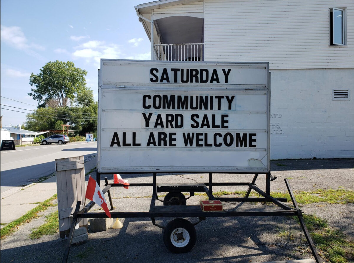 Wolfe Island Community Yard Sale