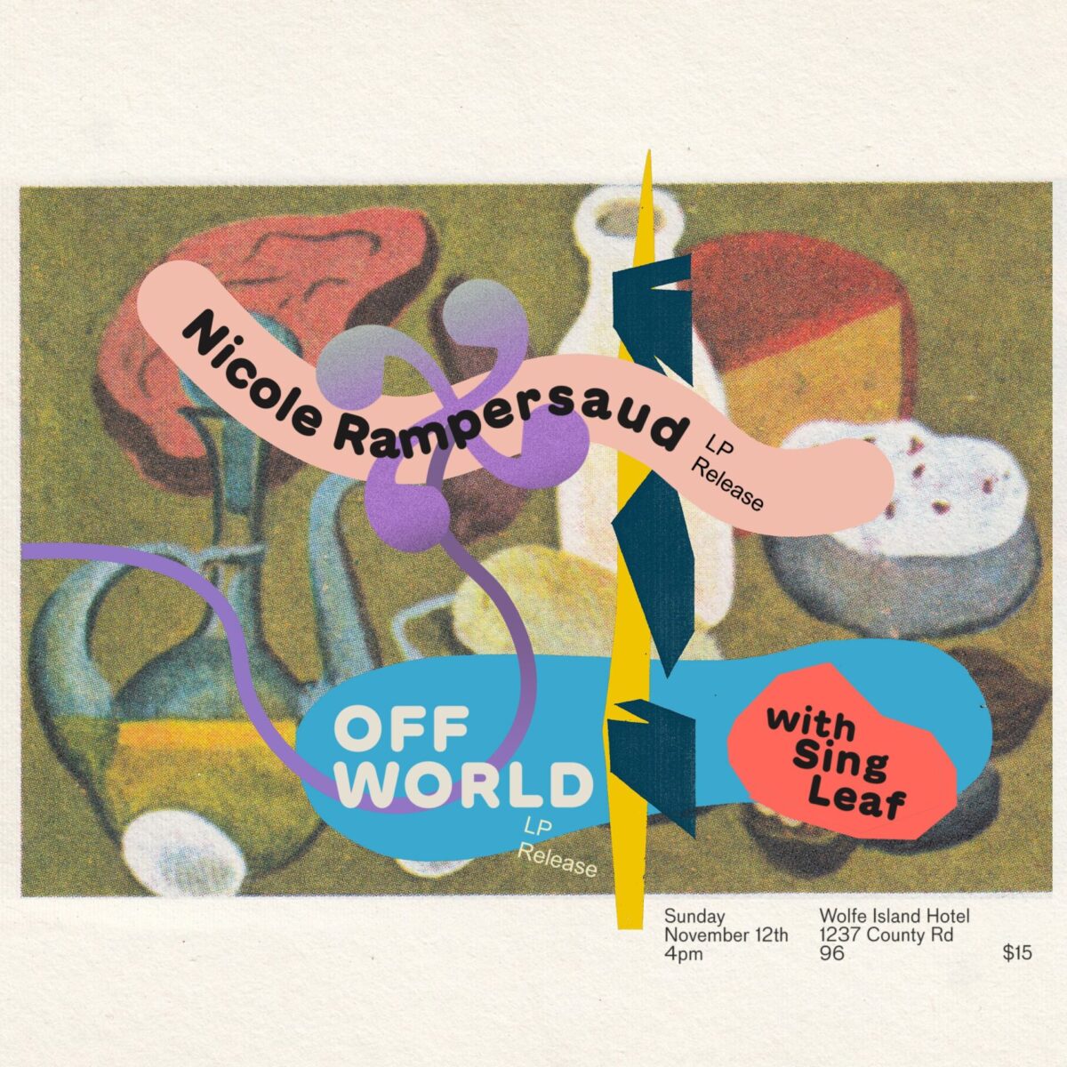 Nicole Rampersaud & Off World Double LP Release + Sing Leaf
