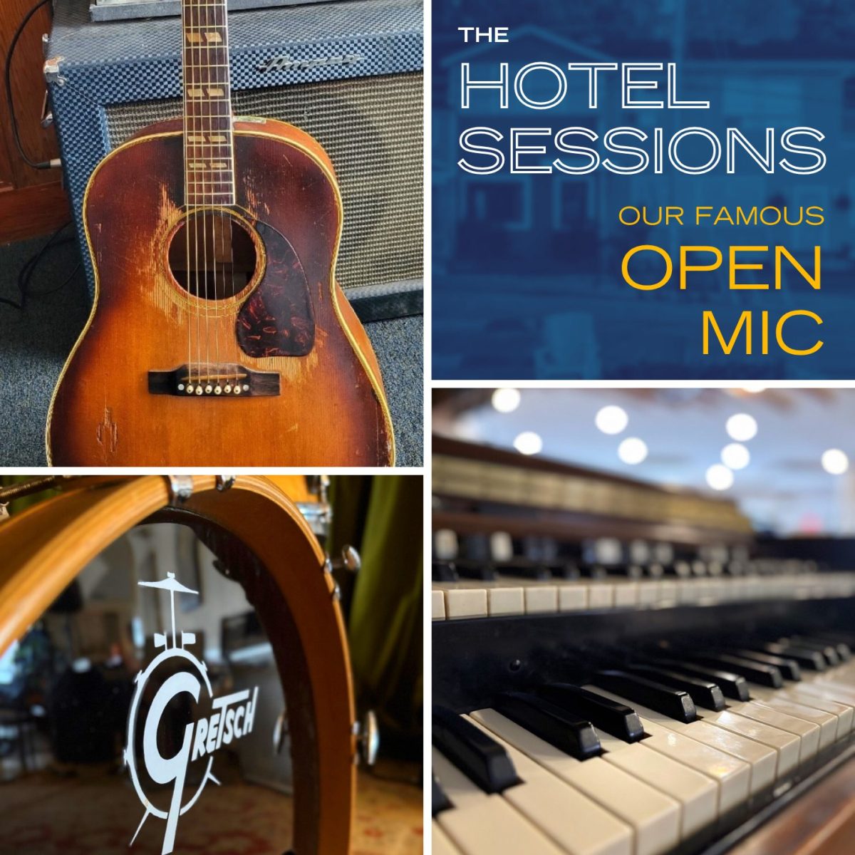 The Hotel Sessions — Open Mic Night