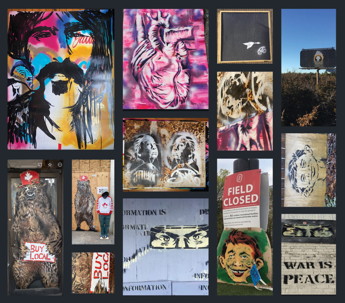 BANANALAND: JAWK Art Exhibition