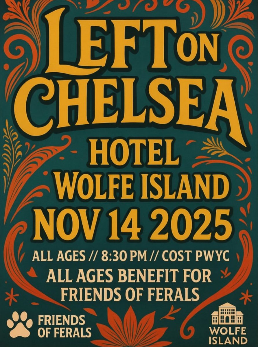 Friends of Ferals fundraiser featuring Left on Chelsea