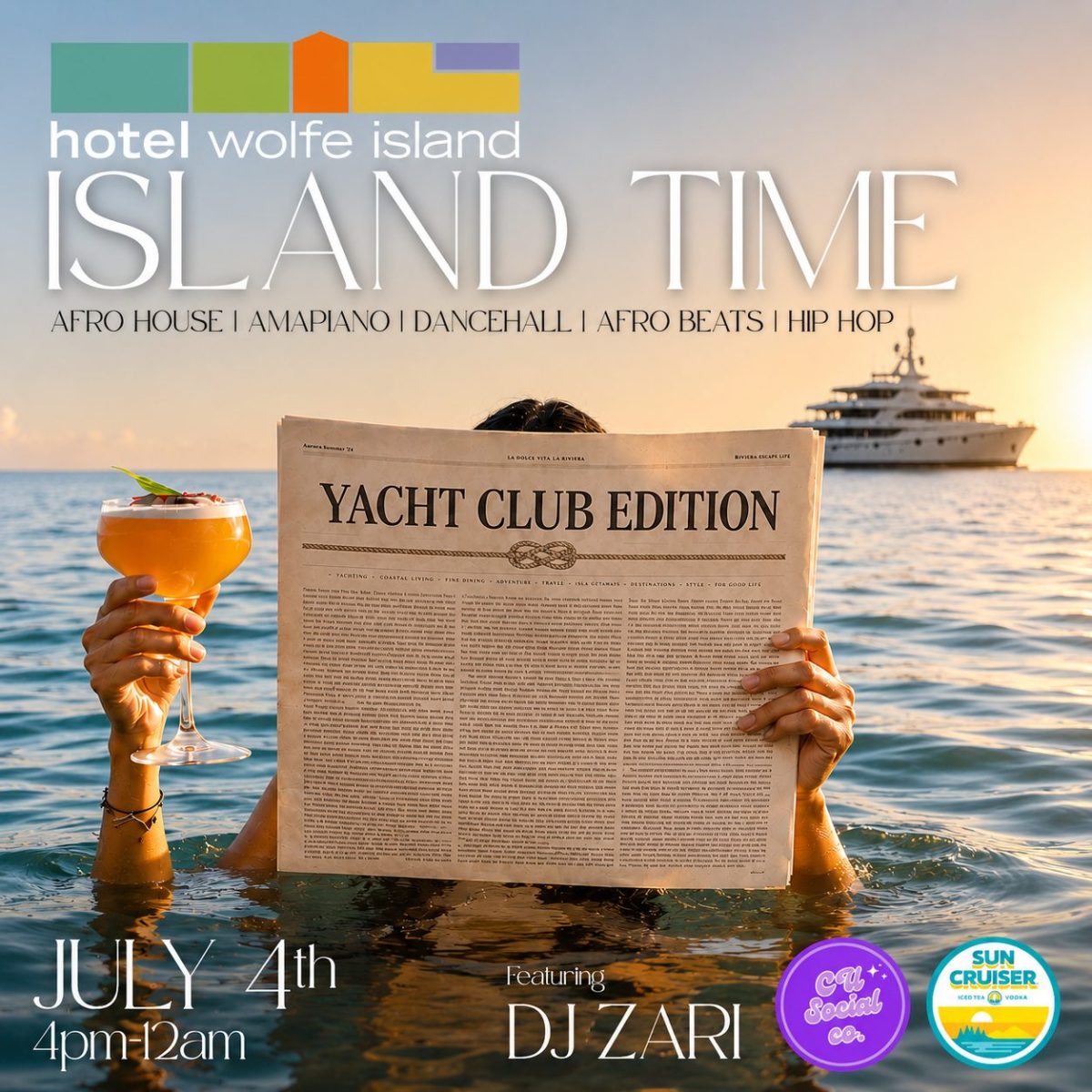 ISLAND TIME: YACHT CLUB EDITION